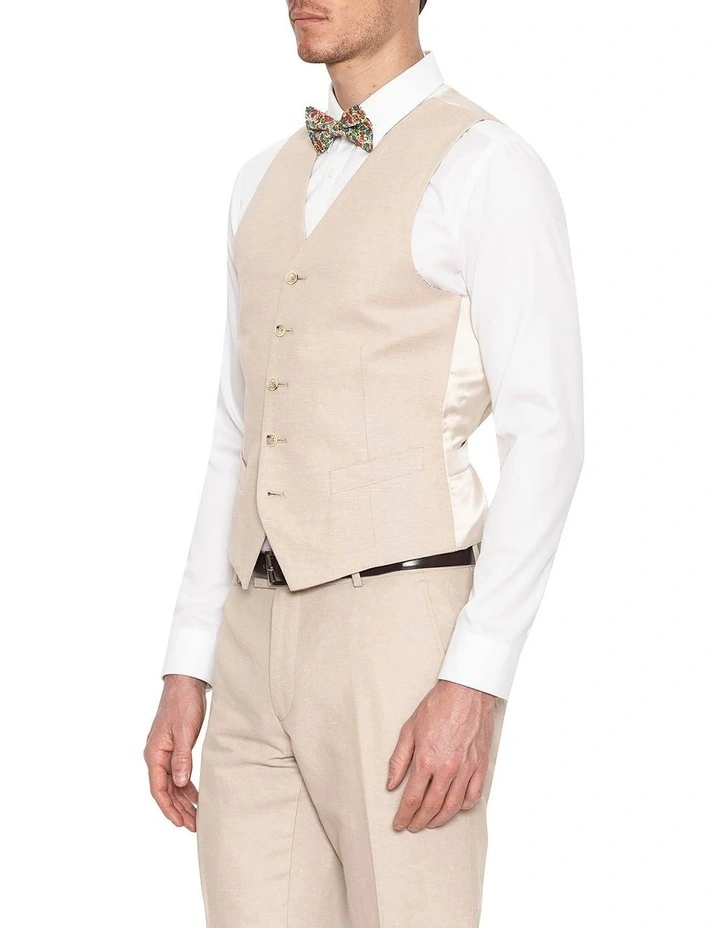 Gibson Slim Fit Sand Mighty Vest FJD800 5 Gibson Slim Fit Sand Mighty Vest FJD800 - Image 3