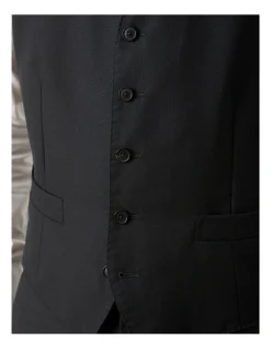 MJ Bale Saunders Black Waistcoat -Cambridge Clothing shop 761141800 3 720x928