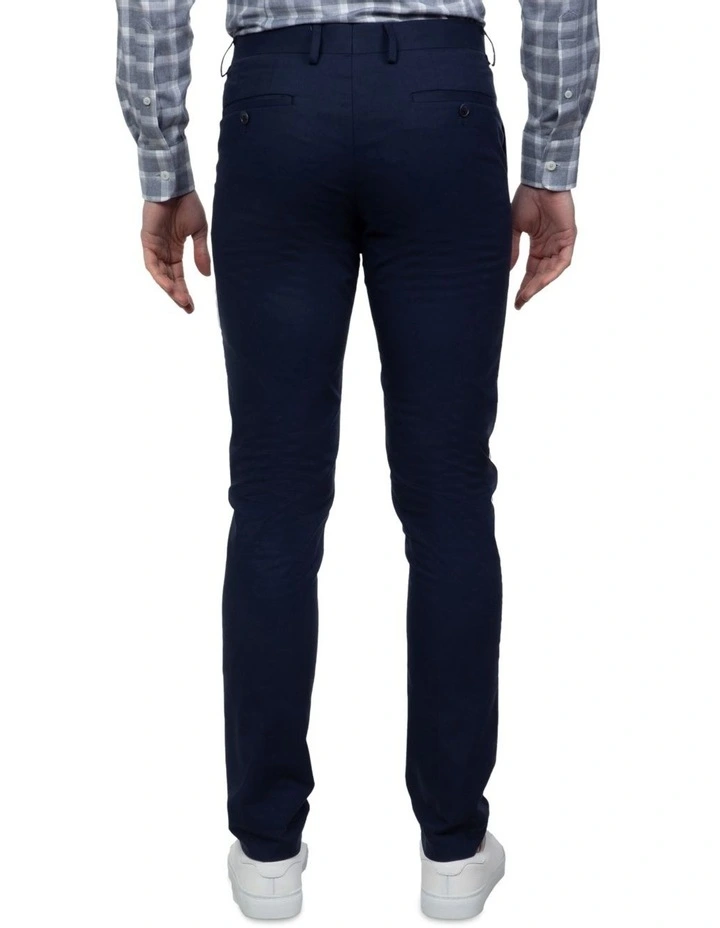 Aquila Apparel Navy Slim Fit Abrams Trouser 5 Aquila Apparel Navy Slim Fit Abrams Trouser - Image 3