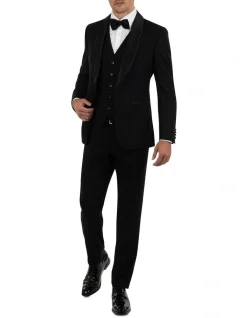 Dom Bagnato Tailored Fit Giovanni Black Dinner Jacket FCK410 9 Dom Bagnato Tailored Fit Giovanni Black Dinner Jacket FCK410 -Cambridge Clothing shop 808810030 4 720x928