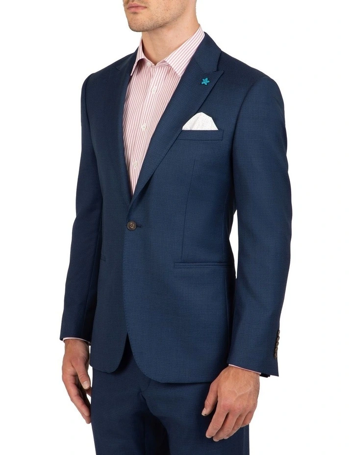 Gibson Slim Fit Ionic Peak Lapel Jacket FGK649 5 Gibson Slim Fit Ionic Peak Lapel Jacket FGK649 - Image 3