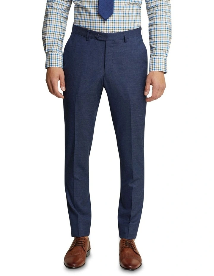 Oxford Byron Wool Suit Trousers Blue 3 Oxford Byron Wool Suit Trousers Blue