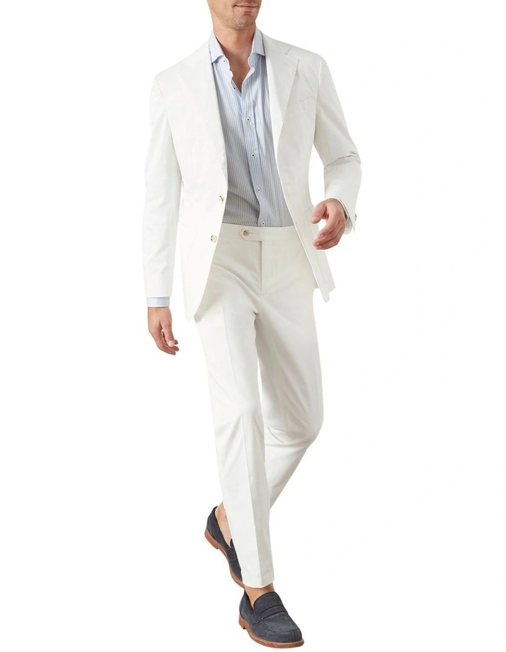 MJ Bale Fresco Trouser White 3 MJ Bale Fresco Trouser White
