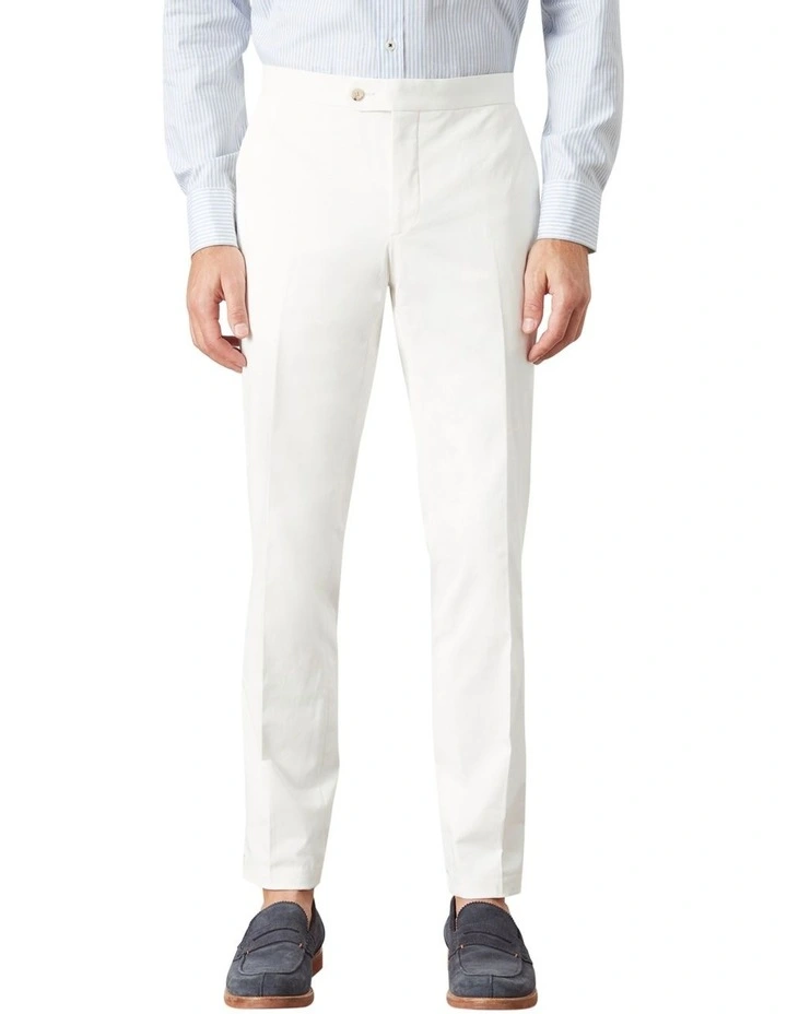 MJ Bale Fresco Trouser White 4 MJ Bale Fresco Trouser White - Image 2