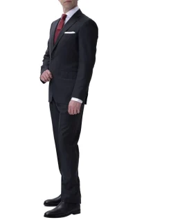 Henry Sartorial Twill Suit Charcoal -Cambridge Clothing shop 883574380 883545220 2 720x928