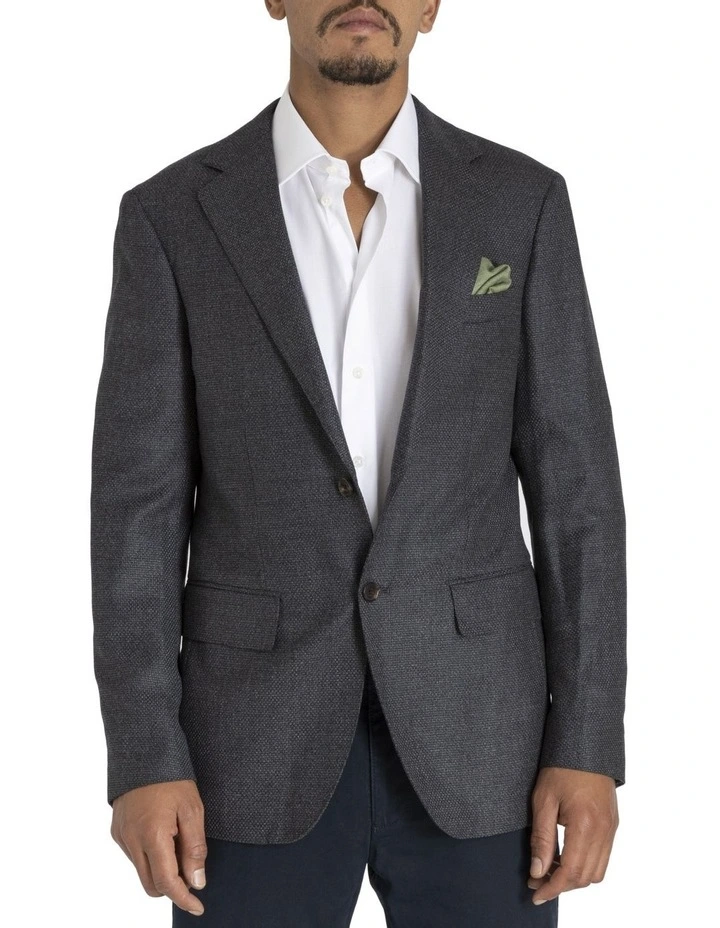 Henry Sartorial Timeless Jacket Long Charcoal 3 Henry Sartorial Timeless Jacket Long Charcoal