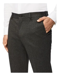 Calvin Klein Super Slim Gingham Check Pant Charcoal -Cambridge Clothing shop 886749850 3 720x928