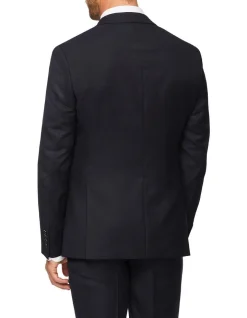 Van Heusen Black Label Slim Pure Wool Dobby Suit Jacket Navy 8 Van Heusen Black Label Slim Pure Wool Dobby Suit Jacket Navy -Cambridge Clothing shop 887755960 3 720x928