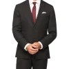 Van Heusen Black Label Slim Pure Wool Dobby Suit Jacket Charcoal 1 Van Heusen Black Label Slim Pure Wool Dobby Suit Jacket Charcoal -Cambridge Clothing shop 887756140 1 720x928