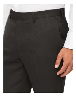 Van Heusen Black Label Slim Pure Wool Dobby Suit Pant Charcoal 9 Van Heusen Black Label Slim Pure Wool Dobby Suit Pant Charcoal -Cambridge Clothing shop 887756230 4 720x928