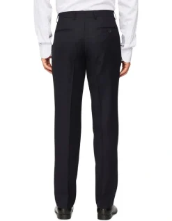 Van Heusen Black Label Tailored Pure Wool Dobby Suit Pant Navy -Cambridge Clothing shop 887756590 3 720x928