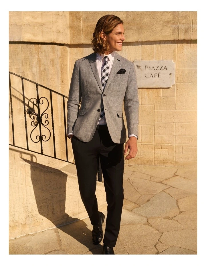 Van Heusen Black Label Slim Dinner Suit Pant Black 4 Van Heusen Black Label Slim Dinner Suit Pant Black - Image 2