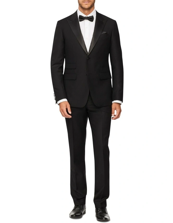 Van Heusen Black Label Slim Dinner Suit Pant Black 5 Van Heusen Black Label Slim Dinner Suit Pant Black - Image 3