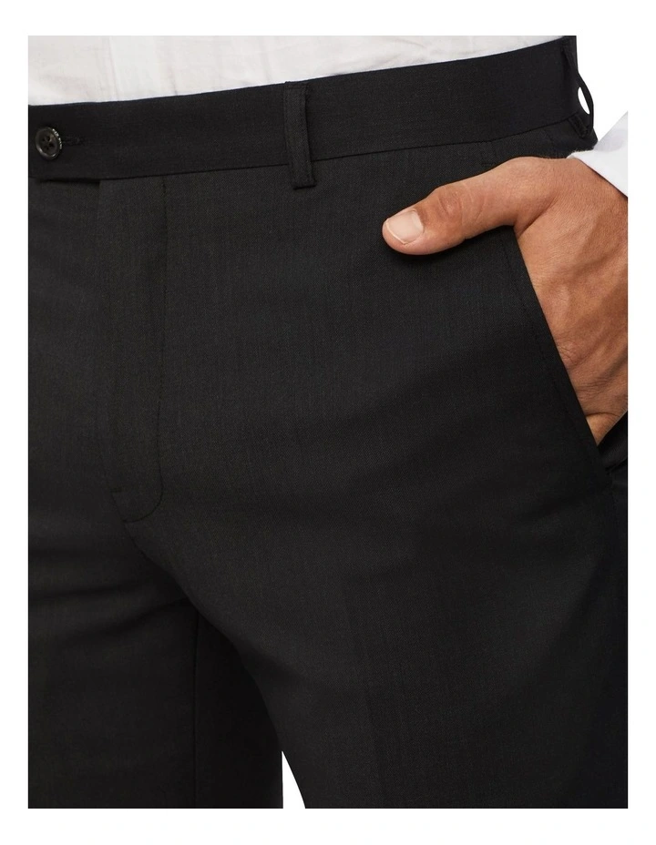Calvin Klein Super Slim Twill Suit Trouser Charcoal 5 Calvin Klein Super Slim Twill Suit Trouser Charcoal - Image 3