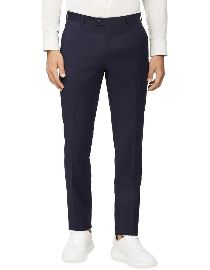 Calvin Klein Super Slim Twill Suit Trouser Navy 3 Calvin Klein Super Slim Twill Suit Trouser Navy