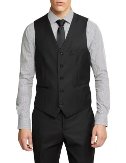Oxford Vest In Black