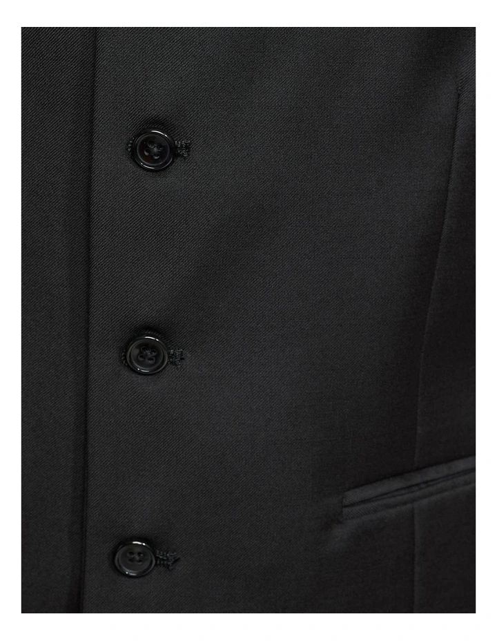 Oxford Vest In Black 8 Oxford Vest In Black - Image 6