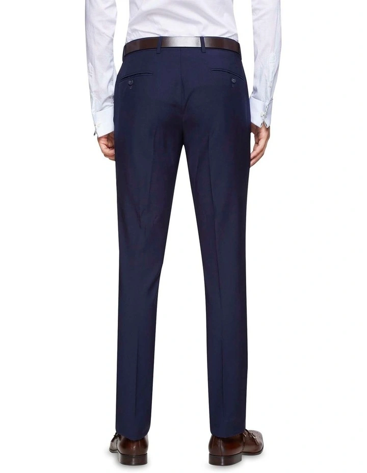 Oxford Travel Auden Wool Suit Trousers Navy 5 Oxford Travel Auden Wool Suit Trousers Navy - Image 3