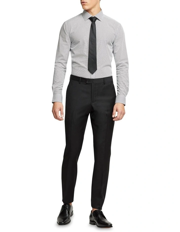 Oxford Dinner Suit Trousers With Side Tape In Black 7 Oxford Dinner Suit Trousers With Side Tape In Black - Image 5