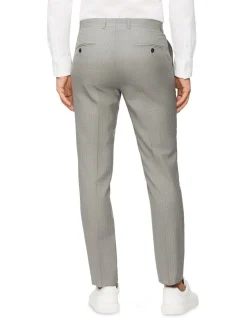 Calvin Klein Super Slim Pinstripe Suit Pant Light Grey -Cambridge Clothing shop 891855730 2 720x928