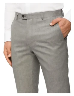 Calvin Klein Super Slim Pinstripe Suit Pant Light Grey -Cambridge Clothing shop 891855730 3 720x928