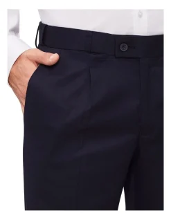 Van Heusen Pleat Front Tailored Trouser Navy -Cambridge Clothing shop 893808640 3 720x928