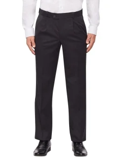 Van Heusen Pleat Front Tailored Trouser Charcoal