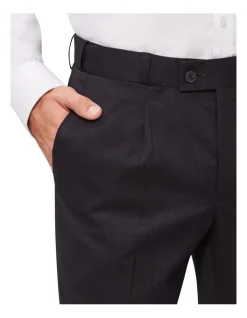 Van Heusen Pleat Front Tailored Trouser Charcoal 7 Van Heusen Pleat Front Tailored Trouser Charcoal -Cambridge Clothing shop 893808730 3 720x928