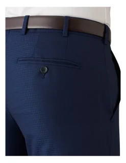 Dom Bagnato Tailored Fit Fabio Geometric Check Wool Suit Trouser Blue 9 Dom Bagnato Tailored Fit Fabio Geometric Check Wool Suit Trouser Blue -Cambridge Clothing shop 901287640 4 720x928