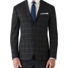 Gibson Slim Stretch Fit Accelerator Check Performance Jacket Black 1 Gibson Slim Stretch Fit Accelerator Check Performance Jacket Black -Cambridge Clothing shop 901561600 1 720x928