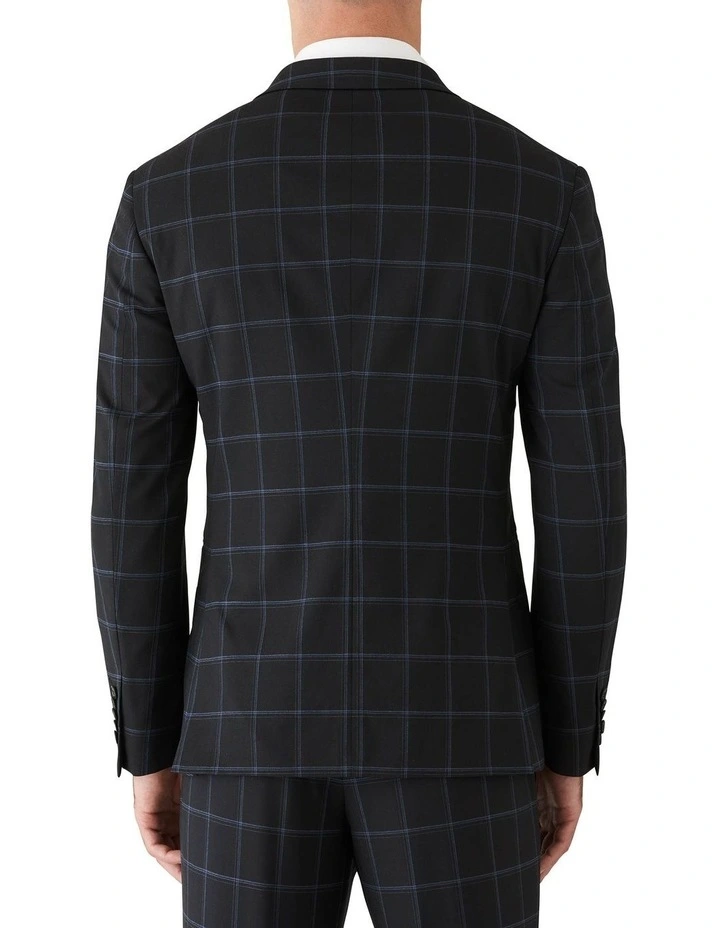 Gibson Slim Stretch Fit Accelerator Check Performance Jacket Black 4 Gibson Slim Stretch Fit Accelerator Check Performance Jacket Black - Image 2