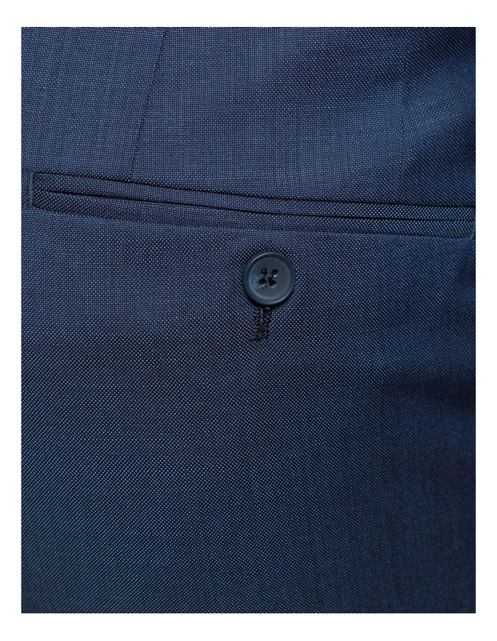 Oxford Byron Wool Stretch Suit Trousers In Blue 8 Oxford Byron Wool Stretch Suit Trousers In Blue - Image 6