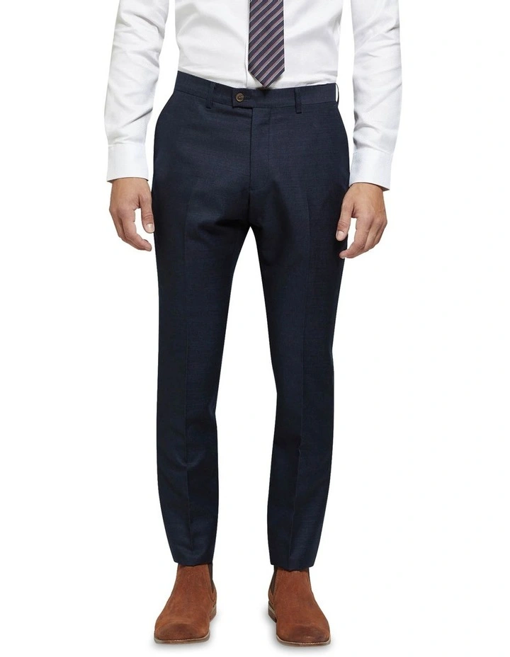 Oxford Hopkins Wool Rich Suit Trousers In Navy 3 Oxford Hopkins Wool Rich Suit Trousers In Navy