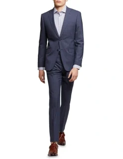 Oxford Hopkins Wool Stretch Check Trousers In Navy 12 Oxford Hopkins Wool Stretch Check Trousers In Navy -Cambridge Clothing shop 905316040 5 720x928