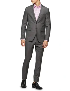 Oxford Auden Wool Suit Trousers Grey 12 Oxford Auden Wool Suit Trousers Grey -Cambridge Clothing shop 905641480 5 720x928