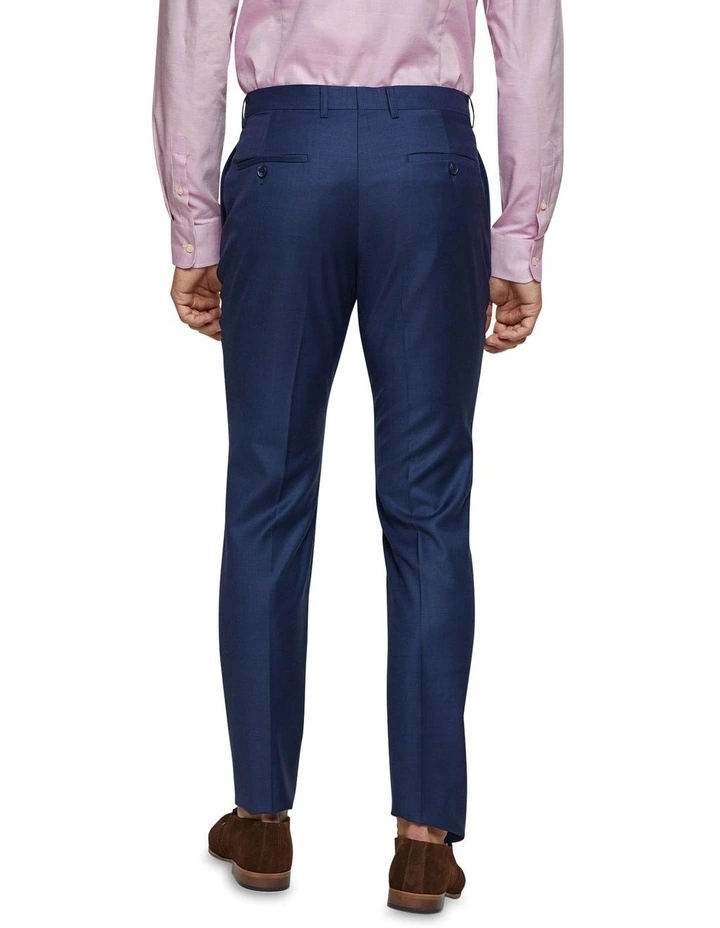 Oxford Hopkins Wool Suit Trousers Navy 5 Oxford Hopkins Wool Suit Trousers Navy - Image 3