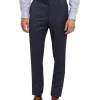 Oxford Auden Wool Stretch Checked Suit Trousers Blue -Cambridge Clothing shop 905642380 1 720x928