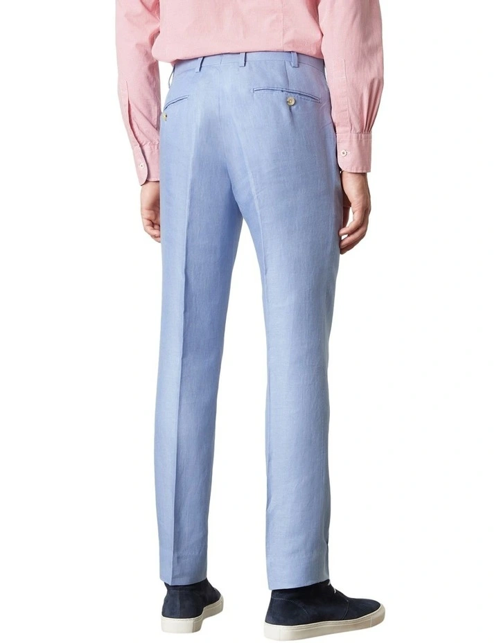 MJ Bale Sandino Linen Trouser Sky 5 MJ Bale Sandino Linen Trouser Sky - Image 3