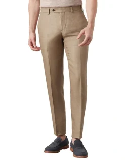MJ Bale Sandino Linen Trouser In Natural -Cambridge Clothing shop 909454330 909420850 2 720x928