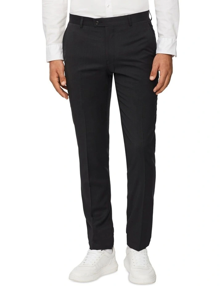 Calvin Klein Slim Twill Suit Pant Charcoal 3 Calvin Klein Slim Twill Suit Pant Charcoal