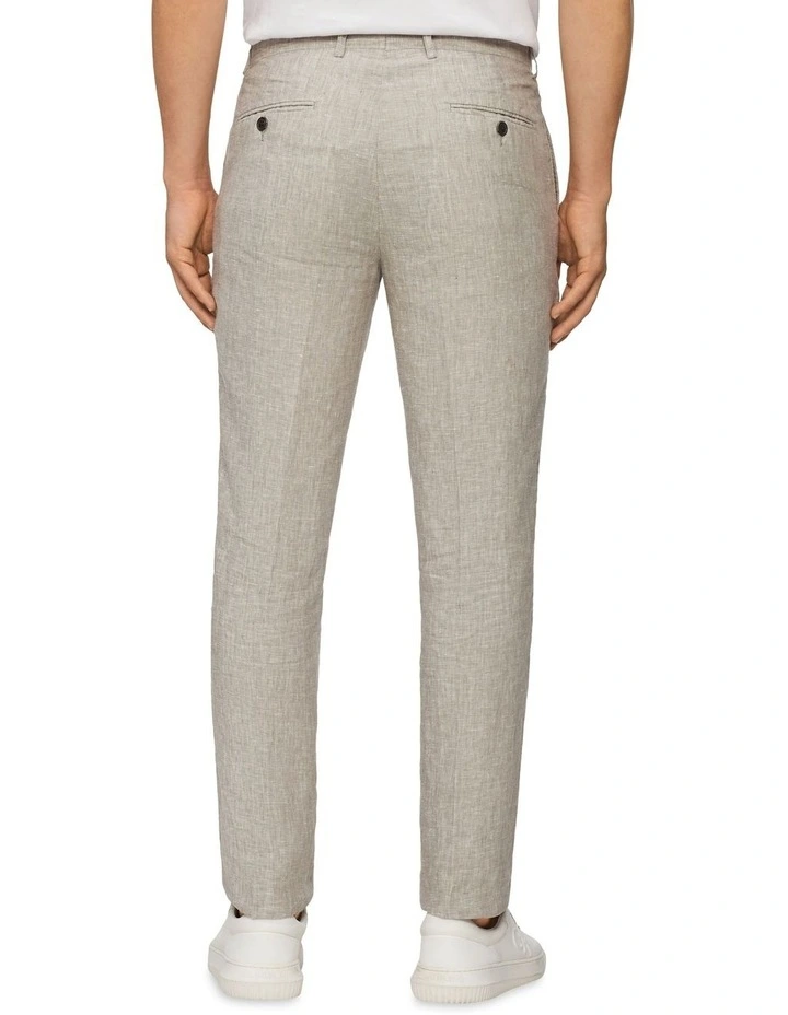 Calvin Klein X-Slim Linen Blend Stretch Suit Pant In Light Grey 3 Calvin Klein X-Slim Linen Blend Stretch Suit Pant In Light Grey - Image 2