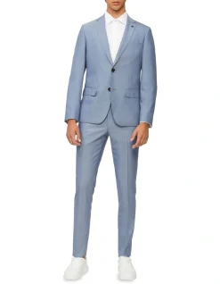 Calvin Klein X-Slim Plain Suit Pant In Sky Blue -Cambridge Clothing shop 926777530 4 720x928