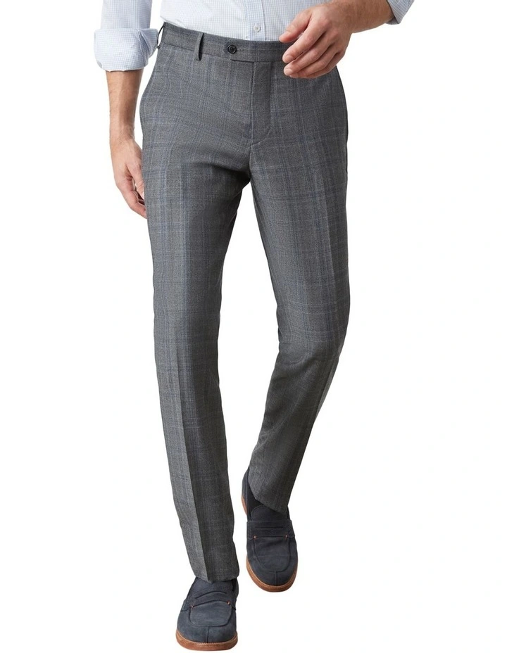 MJ Bale Sapri Trouser In Grey Blue 5 MJ Bale Sapri Trouser In Grey Blue - Image 3