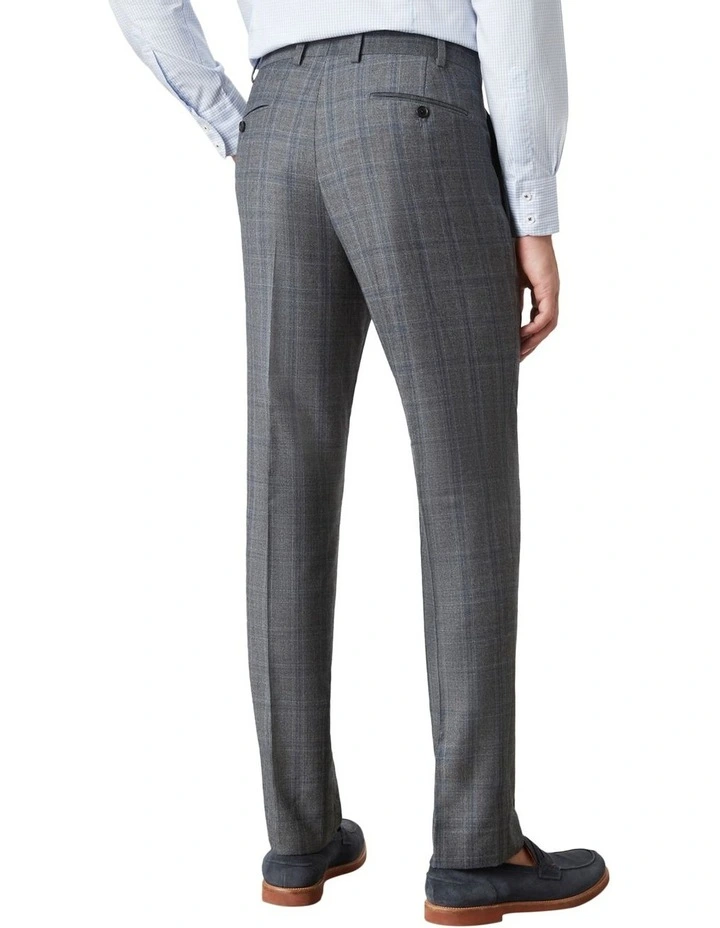 MJ Bale Sapri Trouser In Grey Blue 6 MJ Bale Sapri Trouser In Grey Blue - Image 4