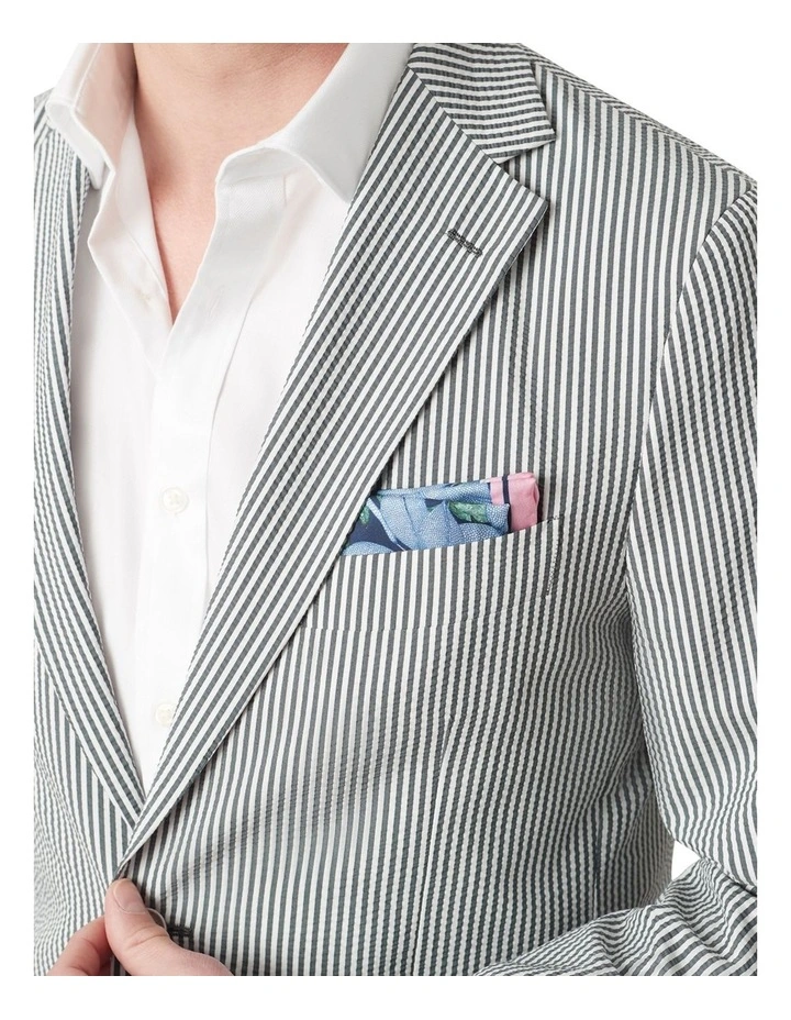 MJ Bale Gatsby Seersucker Jacket In Green 6 MJ Bale Gatsby Seersucker Jacket In Green - Image 4