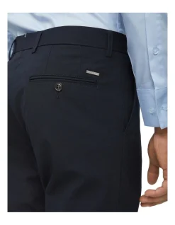Calvin Klein X-Slim Square Weave Trouser In Navy -Cambridge Clothing shop 928900900 3 720x928