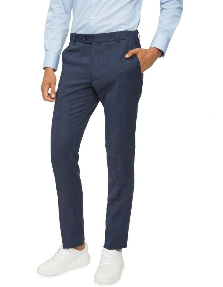 Calvin Klein X-Slim Check Trouser In Denim 3 Calvin Klein X-Slim Check Trouser In Denim
