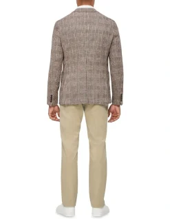 Van Heusen Black Label Check Blazer In Chocolate 9 Van Heusen Black Label Check Blazer In Chocolate -Cambridge Clothing shop 929034640 3 1 720x928