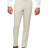 Van Heusen Slim Plain Linen Suit Pant In Ecru -Cambridge Clothing shop 929808640 1 720x928