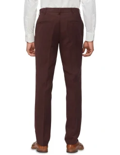 Van Heusen Slim Plain Linen Suit Pant In Beetroot 10 Van Heusen Slim Plain Linen Suit Pant In Beetroot -Cambridge Clothing shop 929809000 3 1 720x928